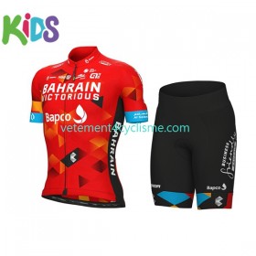 Enfant Tenue Cycliste et Cuissard 2022 Team Bahrain Victorious N001